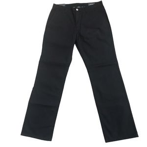 New Bonobos Straight Chino Navy Cotton Flat Front Business Casual Size 33 X 32